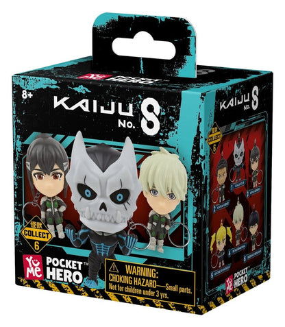 Kaiju No. 8 Pocket Hero Schlüsselanhänger Series 1 Blind Box Display (12) Image 2