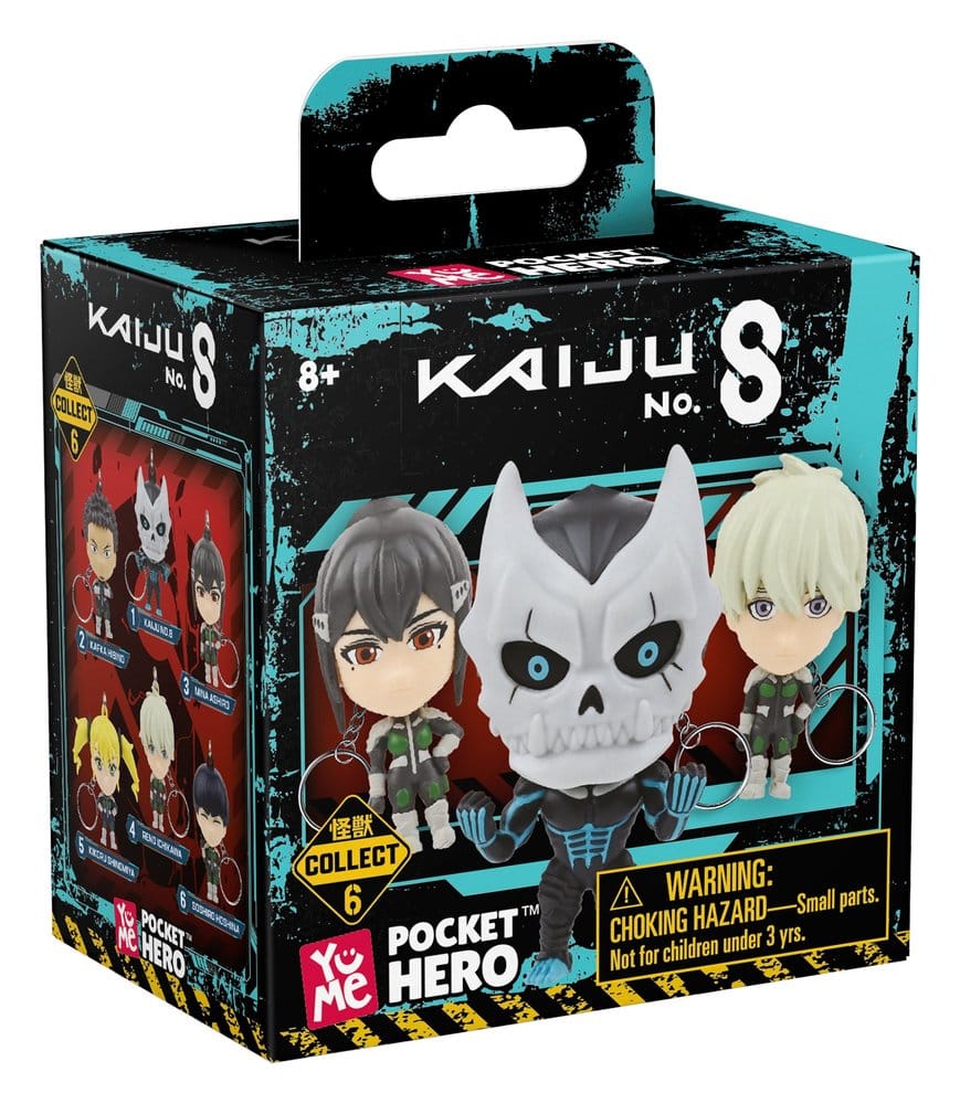 Kaiju No. 8 Pocket Hero Schlüsselanhänger Series 1 Blind Box Display (12) Image 3