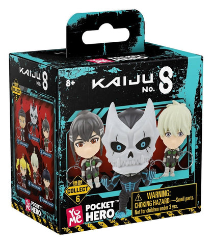 Kaiju No. 8 Pocket Hero Schlüsselanhänger Series 1 Blind Box Display (12) Image 3