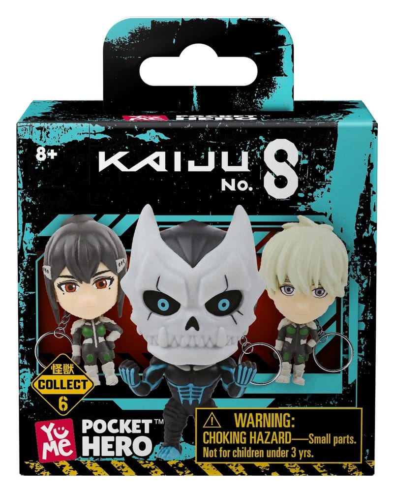 Kaiju No. 8 Pocket Hero Schlüsselanhänger Series 1 Blind Box Display (12) Image 7