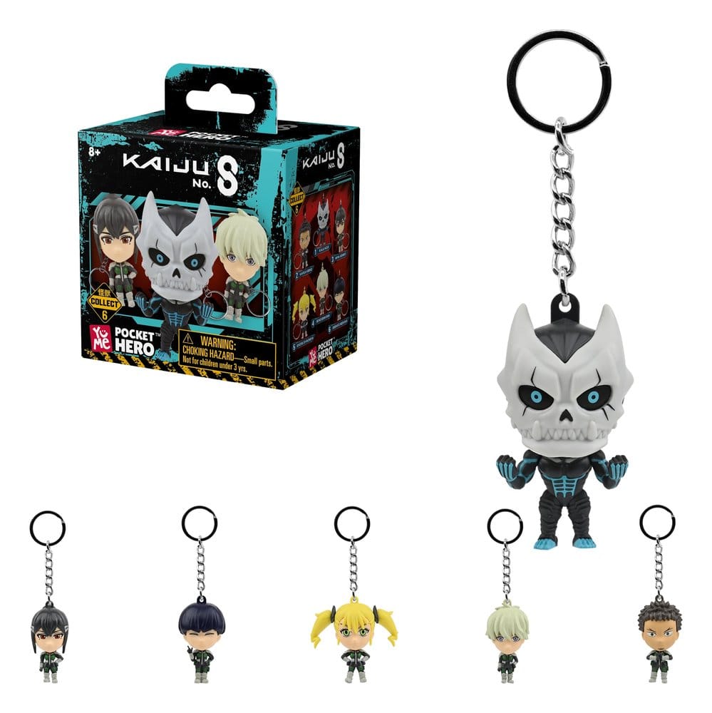 Kaiju No. 8 Pocket Hero Schlüsselanhänger Series 1 Blind Box Display (12) Image 8