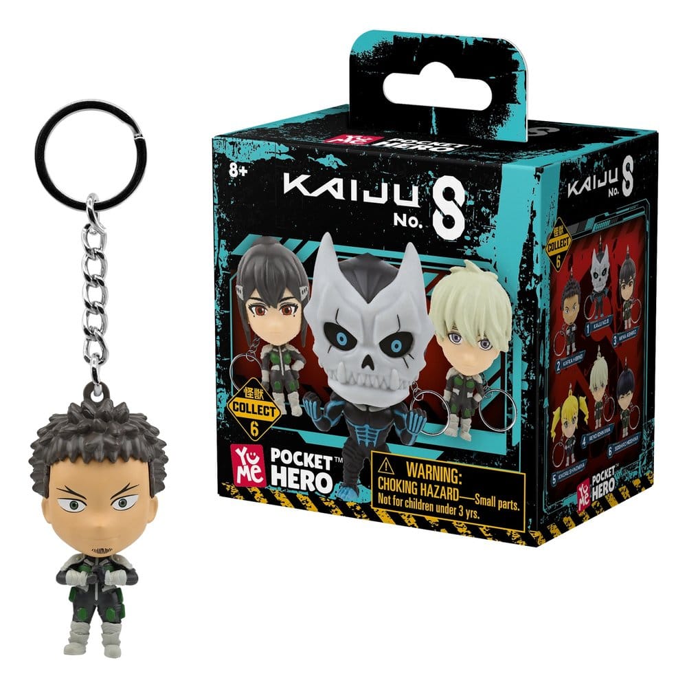 Kaiju No. 8 Pocket Hero Schlüsselanhänger Series 1 Blind Box Display (12) Image 9