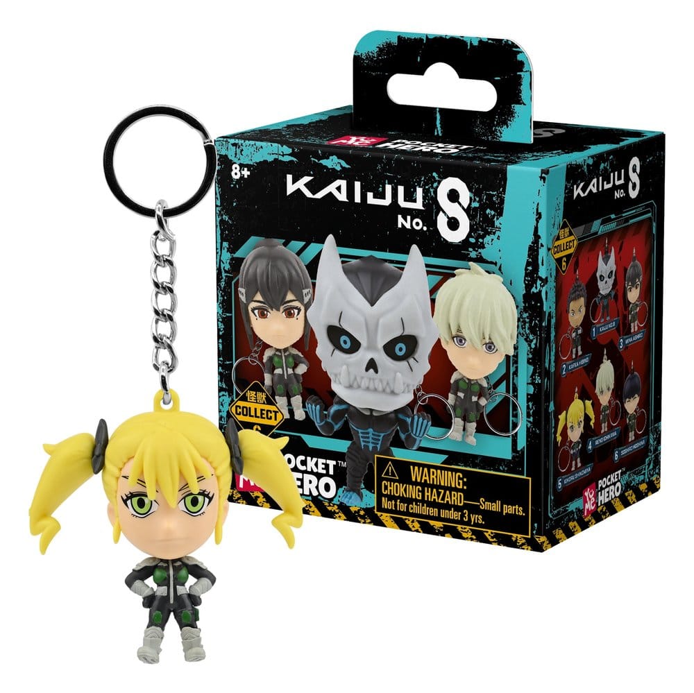 Kaiju No. 8 Pocket Hero Schlüsselanhänger Series 1 Blind Box Display (12) Image 11