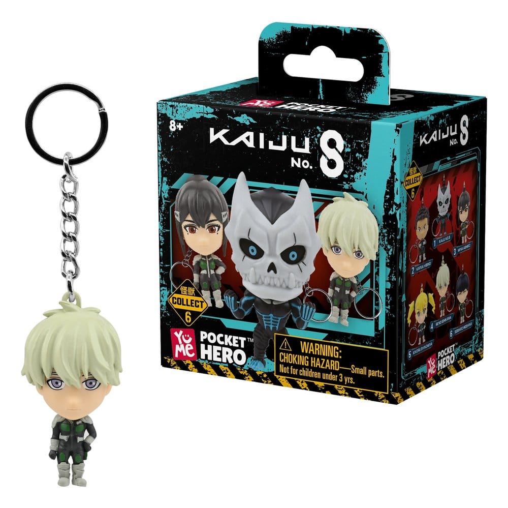 Kaiju No. 8 Pocket Hero Schlüsselanhänger Series 1 Blind Box Display (12) Image 13