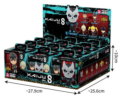 Kaiju No. 8 Pocket Hero Schlüsselanhänger Series 1 Blind Box Display (12) Image 15