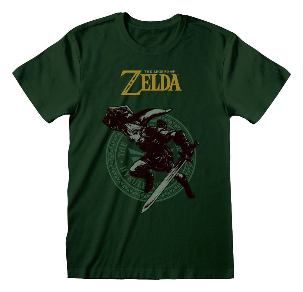 Nintendo The Legend of Zelda T-Shirt Link Pose Größe L Image